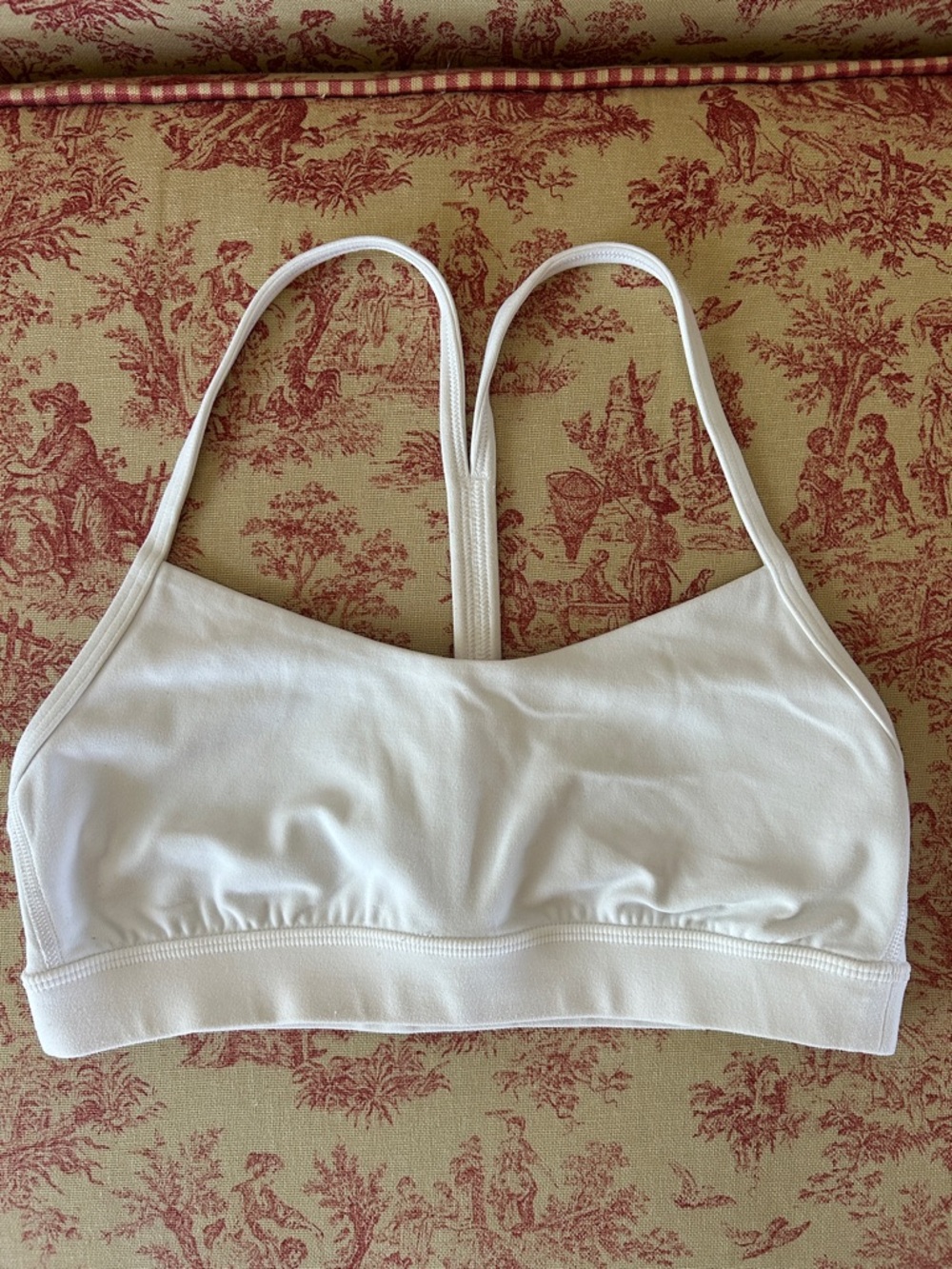 Lululemon White Racerback Bralette